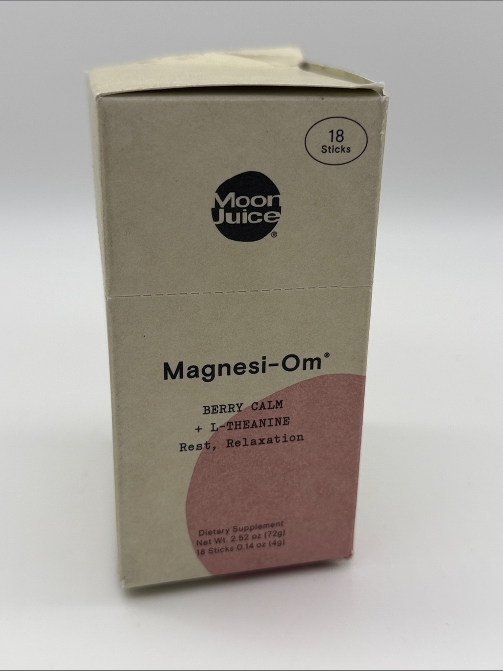 Moon Juice Magnesi-Om Berry Calm 18 Count Sticks